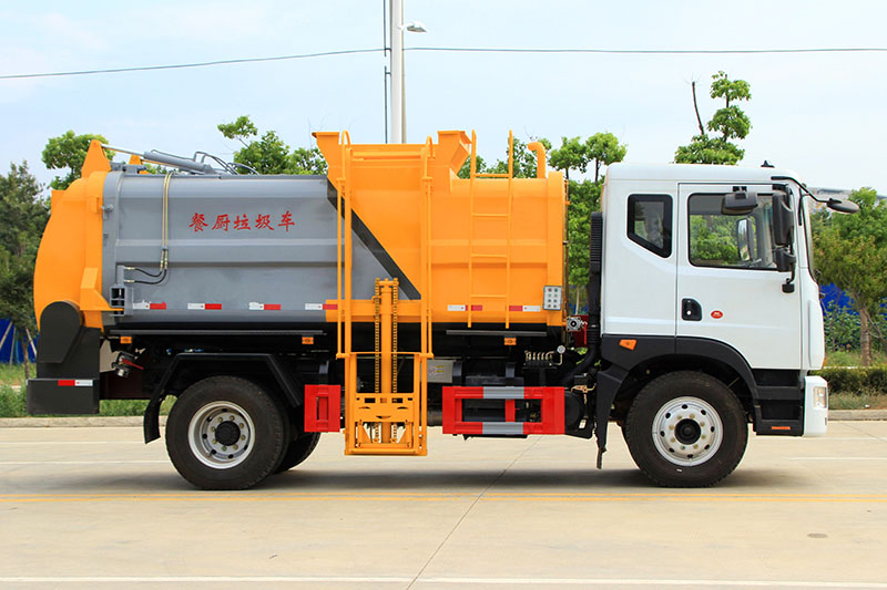 國(guó)六東風(fēng)D9 9.5方 餐廚垃圾車(chē)圖片4